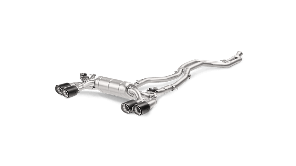 Akrapovic Evolution Line Cat Back (Titanium) w/Carbon Tips BMW M2 F87 (Excl M2 Competition) 2016-17