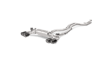 Carica l&#39;immagine nel visualizzatore di Gallery, Akrapovic Evolution Line Cat Back (Titanium) w/Carbon Tips BMW M2 F87 (Excl M2 Competition) 2016-17