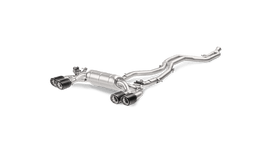 Akrapovic Evolution Line Cat Back (Titanium) w/Carbon Tips BMW M2 F87 (Excl M2 Competition) 2016-17
