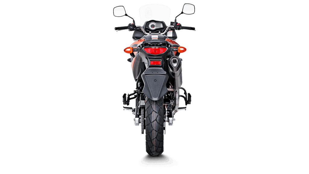 Akrapovic Slip-On Exhaust for 2004-2016 Suzuki V-Strom 650