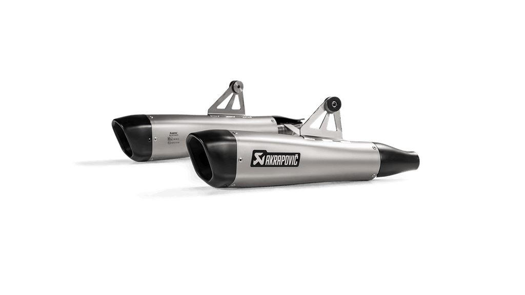 Akrapovic Slip-On Exhaust Triumph Bonneville T100 / T120