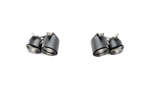 Charger l&#39;image dans la galerie, Akrapovic Slip-On Line (Titanium) Carbon Tips for 2014-18 Lamborghini Huracan LP 580-2/610-4 Coupe/Spyder