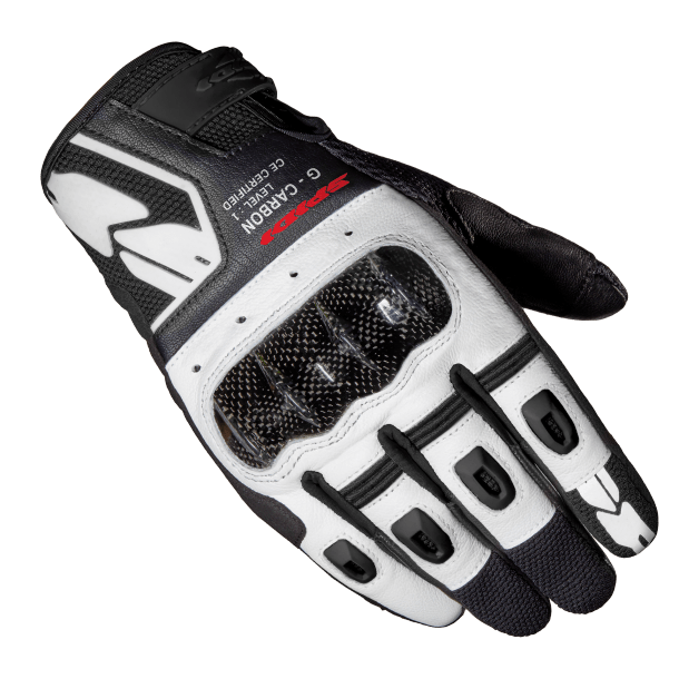 Spidi G-CARBON Motorcycle Riding Leather Gloves