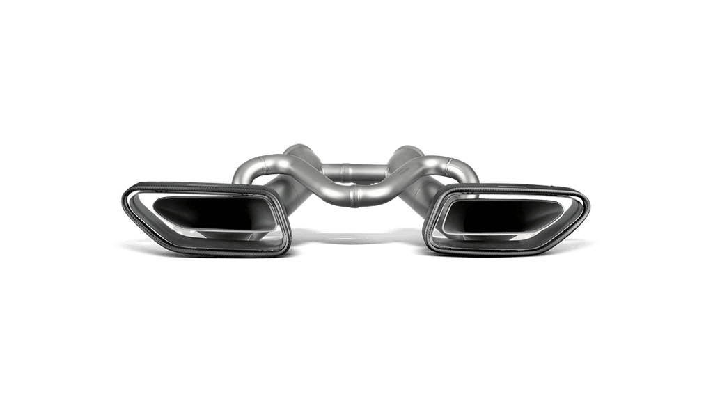 Akrapovic 14-17 McLaren 650S/650S Spyder Slip-On Line (Titanium) w/ Carbon Tips