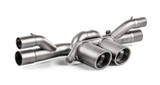 Akrapovic Slip-On Race Line Titanium w/Tips  for 2018-20 Porsche Tiat 911 GT3 RS