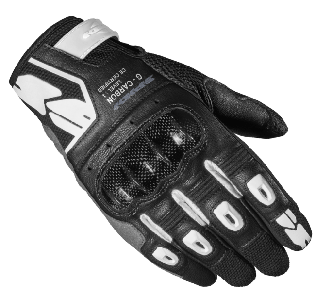 Spidi G-CARBON Motorcycle Riding Leather Gloves