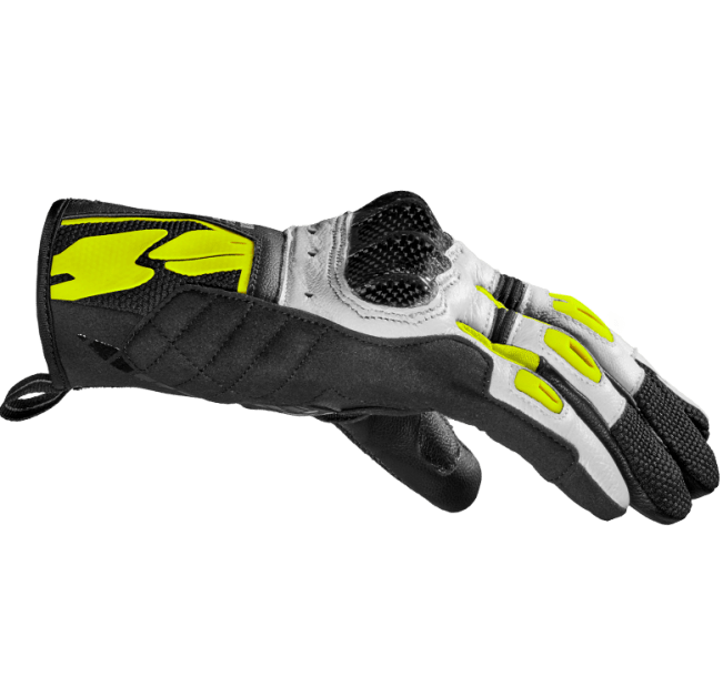 Spidi G-CARBON Motorcycle Riding Leather Gloves