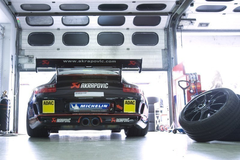Akrapovic Slip-On Line (Titanium) for 2011-17 Porsche 911 GT3
