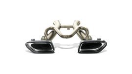 Akrapovic 12-14 McLaren 12C/12C Spyder Slip-On Line (Titanium) w/ Carbon Tips