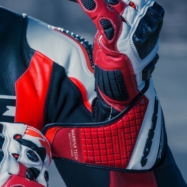 Spidi CARBO TRACK EVO Motorcycle Riding Leather Gloves img 8