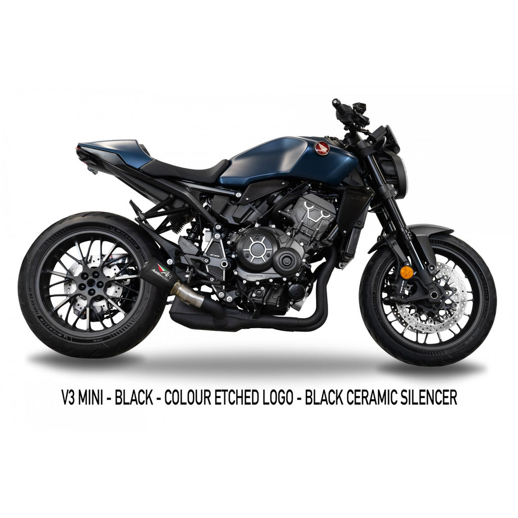 Austin Racing V3 Mini Slip On Race Exhaust System for 2018-25 Honda CB1000R