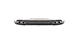 Akrapovic Rear Carbon Fiber Diffuser - High Gloss Porsche 911 Turbo/Turbo S (991.2) 2016-19