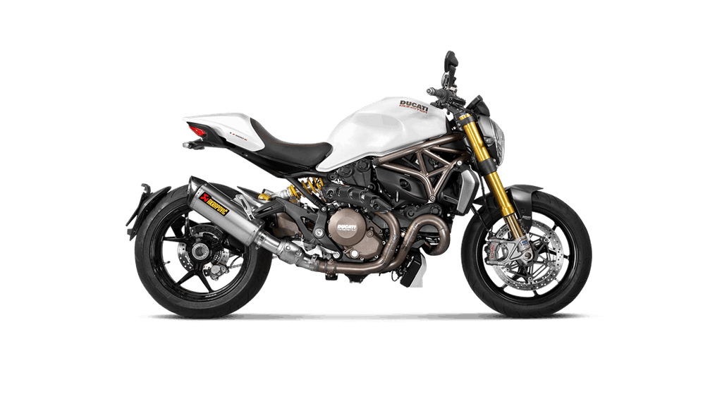 Akrapovic Slip-On Exhaust Ducati Monster 821 / 1200 / S -