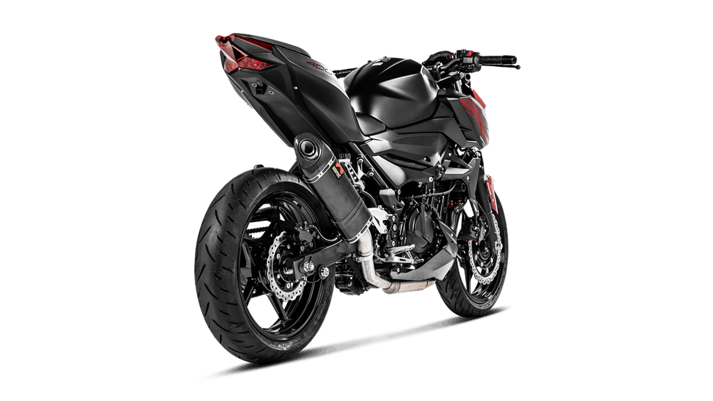 Akrapovic Slip-On Exhaust for 2018-2021 Kawasaki Ninja 400 / Z400
