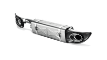 Carica l&#39;immagine nel visualizzatore di Gallery, Akrapovic Slip-On Line (Titanium) w/ Titanium Tips for 2010-13 Porsche 911 Turbo / Turbo S