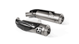 Akrapovic Slip-On Exhaust for 2018-2021 Ducati Scrambler 1100