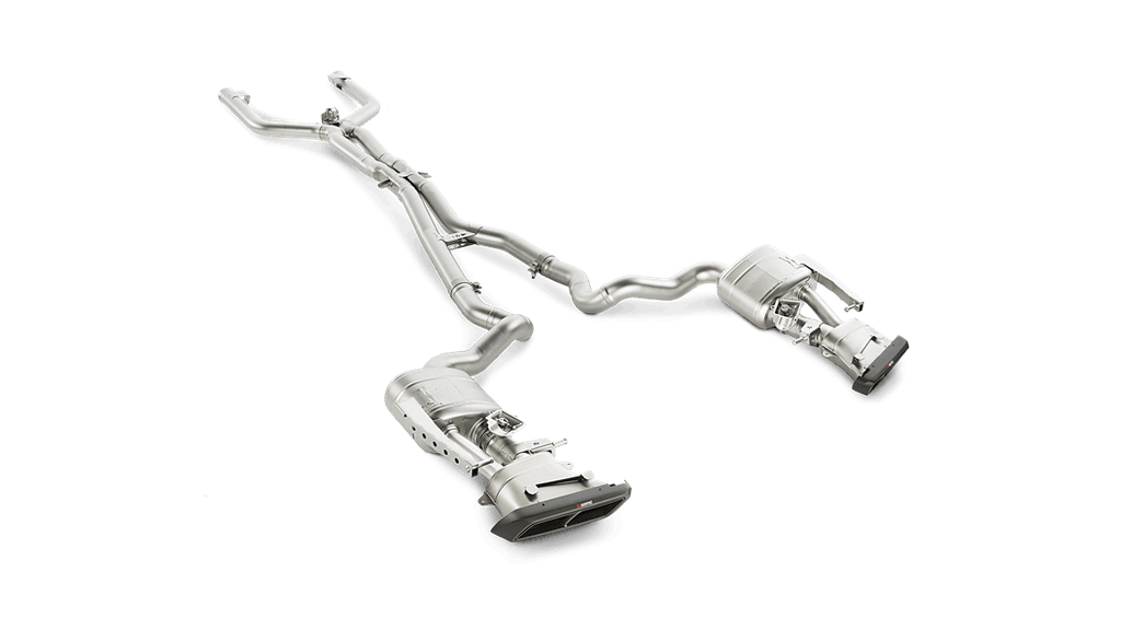 Akrapovic Evolution Link Pipe Set (Titanium) For 2015-18 Mercedes-AMG C63 Coupe (C5)