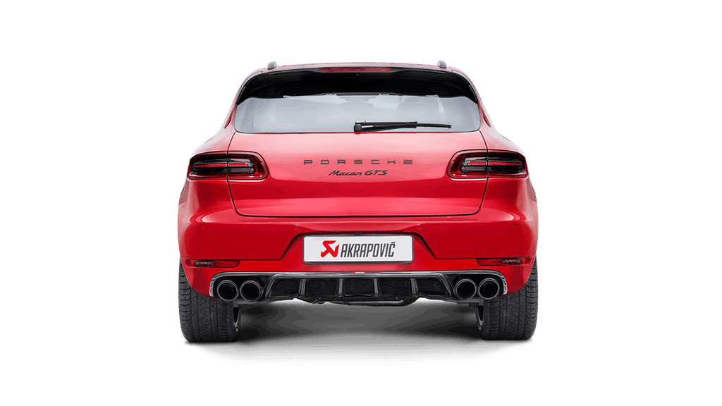 Akrapovic Evolution Line Cat Back (Titanium) w/ Titanium Tips for 2014-18 Porsche Macan S/ GTS/ Turbo (95B)