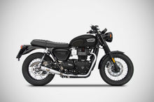 Load image into Gallery viewer, ZARD EXHAUST - Low Mounted Dual Outlet Full Exhaust System for 2016+ Triumph Bonneville T120