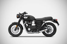 Load image into Gallery viewer, ZARD EXHAUST - Low Mounted Dual Outlet Full Exhaust System for 2016+ Triumph Bonneville T120