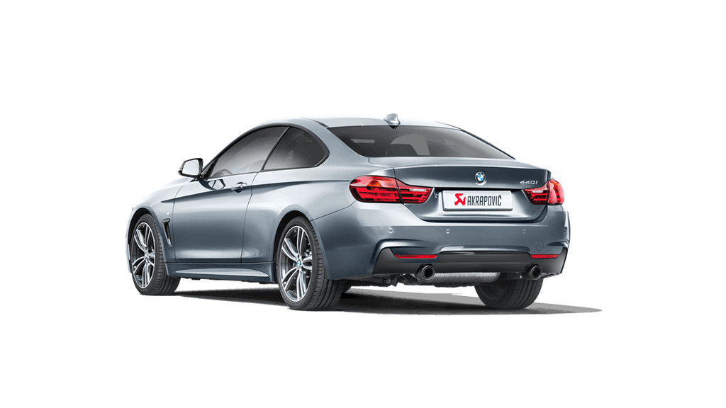 Akrapovic Evolution Line Cat Back (SS) w/ Carbon Tips (Req. Link Pipe) for 2016-19 BMW 340i (F30, F31) & BMW 440i (F32, F33, F36)