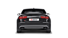 Cargar imagen en el visor de la galería, Akrapovic  Evolution Line Cat Back (Titanium) w/ Carbon Tips for Audi S6 (C7)