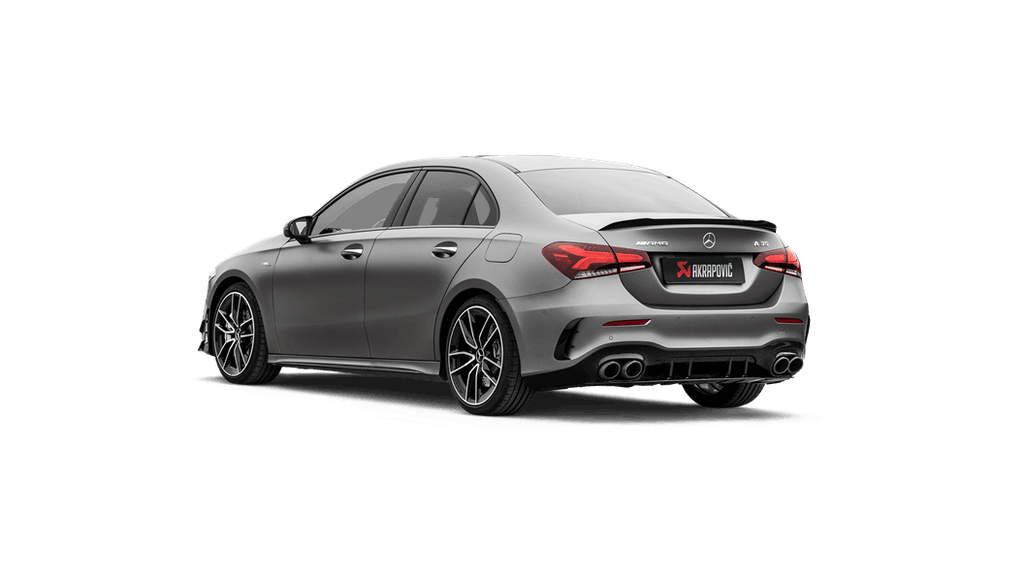 Akrapovic Slip-On Line Titanium Tips for 2019-2024 Mercedes-Benz A35 AMG Sedan