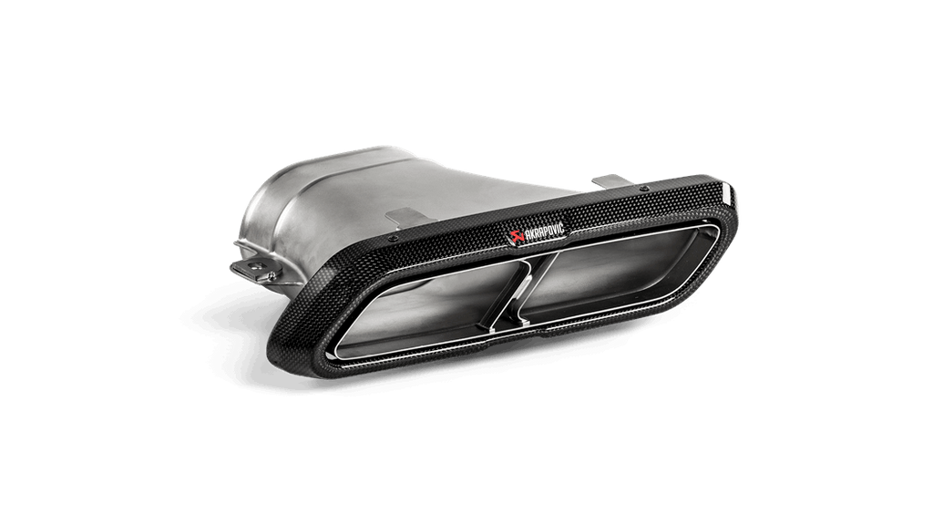Akrapovic Evolution Tail Pipe Set (High Gloss Carbon) for 2018 Mercedes Benz E63/ Estate (W213/ S213)