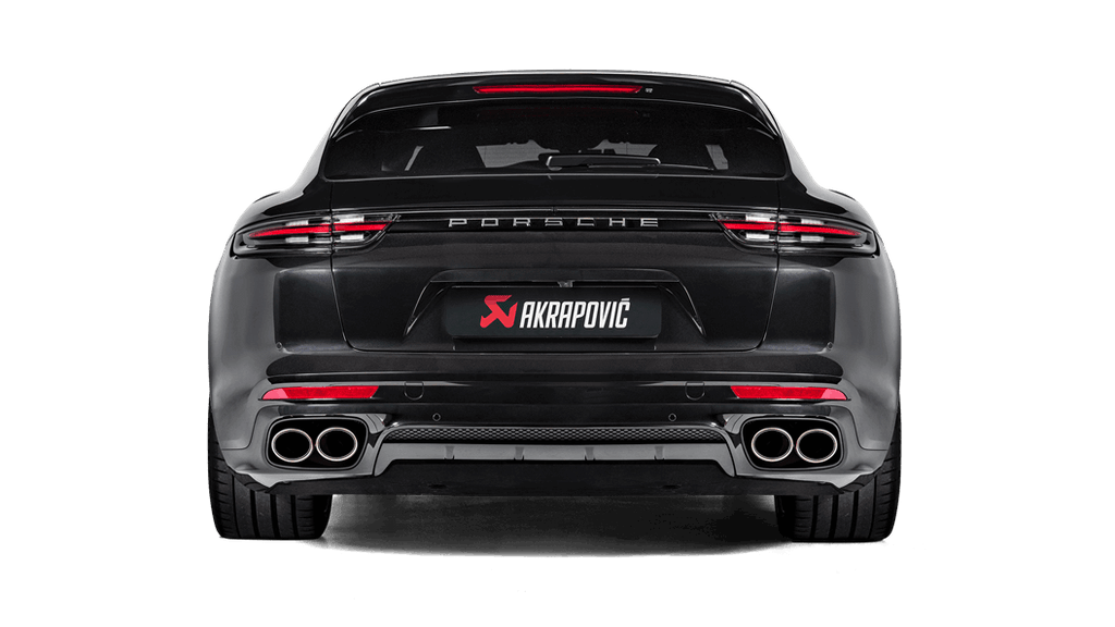 Akrapovic Evolution Line Cat Back (Titanium) (Tips Not Incl.) for 2017-20 Porsche Panamera Turbo