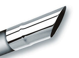 Borla Universal Polished Tip Single Round Angle-Cut