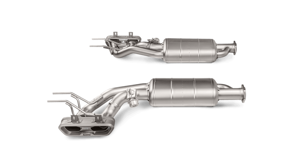 Akrapovic Evolution Line Cat Back (Titanium) w/ Titanium Tips for Mercedes Benz G 63 AMG (W463) & G500 AMG (W463) 2015-17