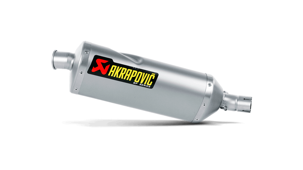 Akrapovic Homologated Slip-On Exhaust Kawasaki Ninja 650R / ER6n 2009-2011 - (MPN # SS-K6SO5-HTT)