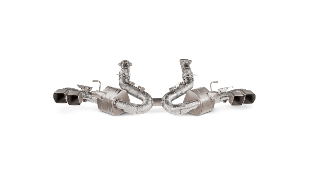 Akrapovic Slip-On Line (Titanium) for 2020-2024 Chevrolet Corvette C8 Stingray