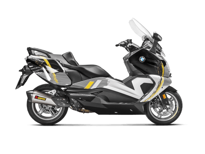 Akrapovic Slip-On Exhaust for 2016-2020 BMW C650GT
