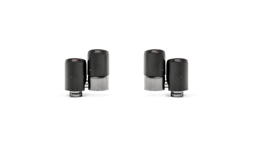 Akrapovic Tail Pipe Set (Carbon) for 2017-20 Porsche Panamera Turbo / S / GTS