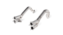 Carica l&#39;immagine nel visualizzatore di Gallery, Akrapovic Link-Pipe Set (Titanium / Option 1) for 2020+ Porsche Cayman GT4 (718)