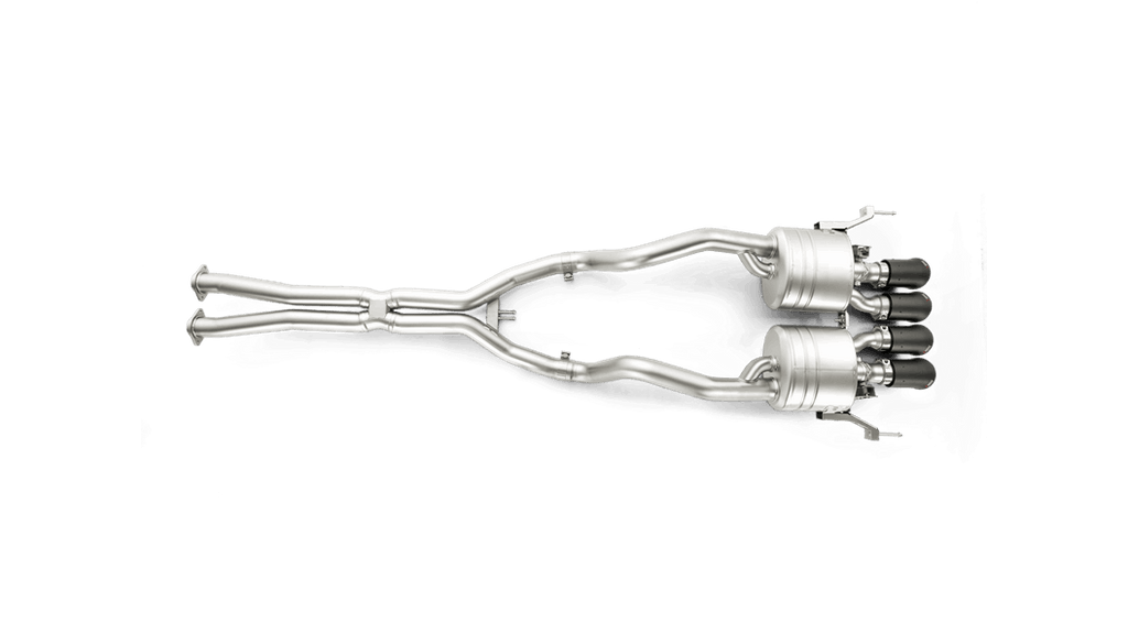 Akrapovic Evolution Line Cat Back (Titanium) w/ Carbon Tips for Chevrolet Corvette Z06 (C7)