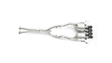 Laden Sie das Bild in den Galerie-Viewer, Akrapovic Evolution Line Cat Back (Titanium) w/ Carbon Tips for Chevrolet Corvette Z06 (C7)