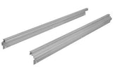 Thule Extension Tracks for TracRac Sliding Utility Rack (4ft. / 2 Pack) - Silver