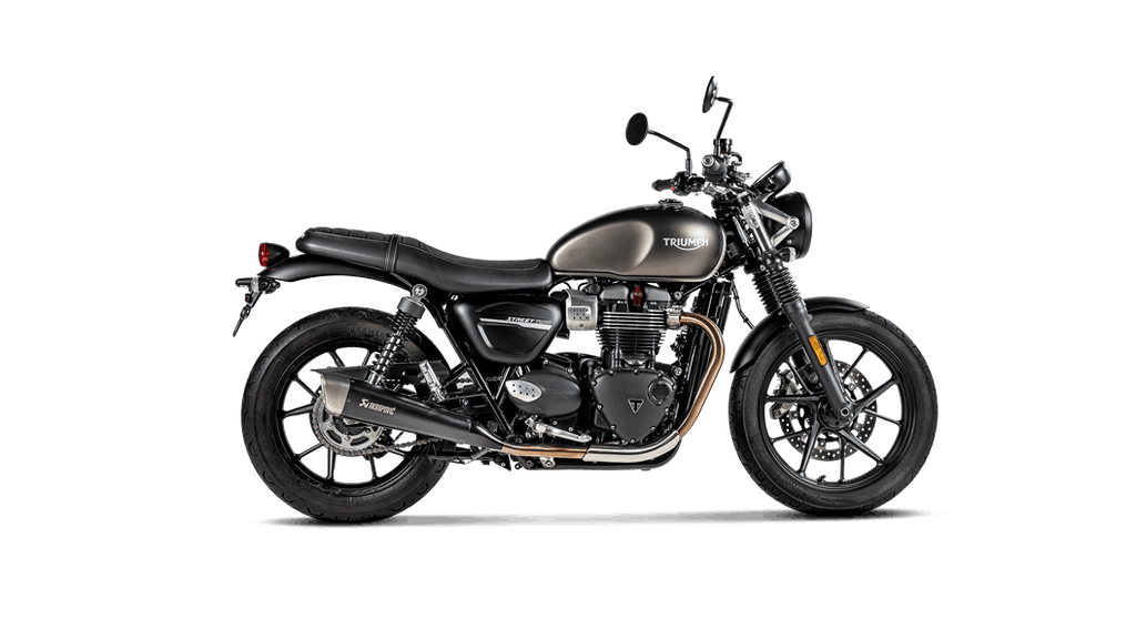 Akrapovic Slip-On Exhaust for 2016-2020 Triumph Street Twin