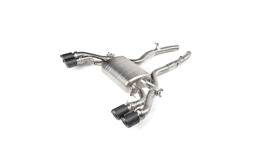 Akrapovic Slip-On Line (Titanium) for 2019-2024 BMW X3 M/X4 M w/OPF/GPF