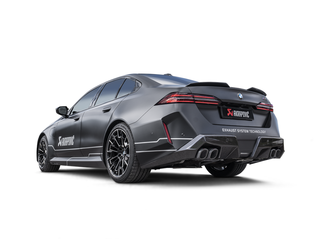 Akrapovic High Gloss Rear Carbon Fiber Diffuser for 2024+ BMW M5 (G90, G99) img3