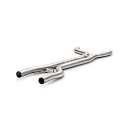 Akrapovic Evolution Link Pipe Set (Titanium) for 2016-21 Alfa Romeo Giulia Quadrifoglio