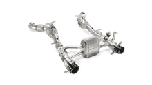 Carica l&#39;immagine nel visualizzatore di Gallery, Akrapovic Link Pipe Set w/ Cat (SS) for 2016-19 Ferrari 488 GTB/488 Spider