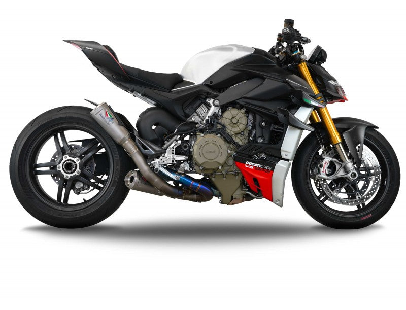 Austin Racing RS2 De-Cat Exhaust System for Ducati Panigale, Streetfighter V4