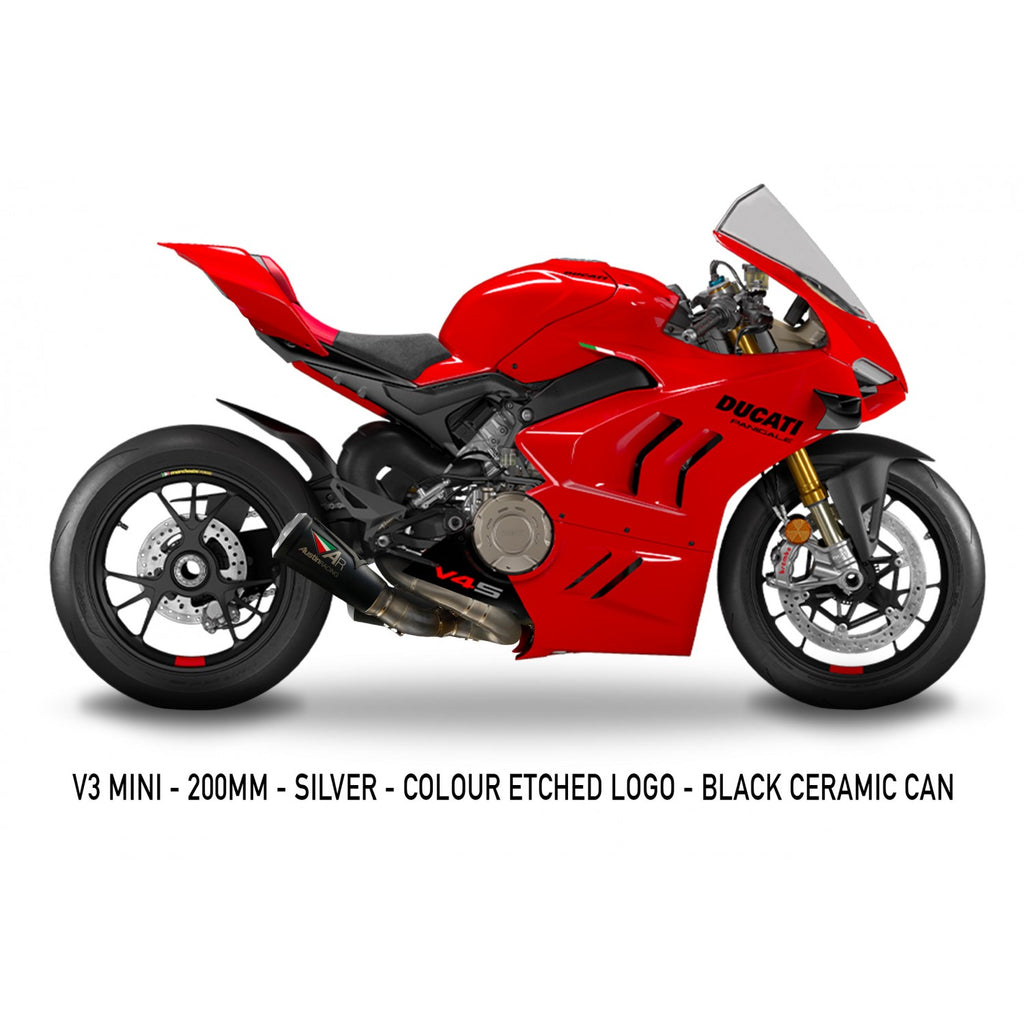 Austin Racing GP3 De-Cat Exhaust System for Ducati Panigale & Streetfighter V4