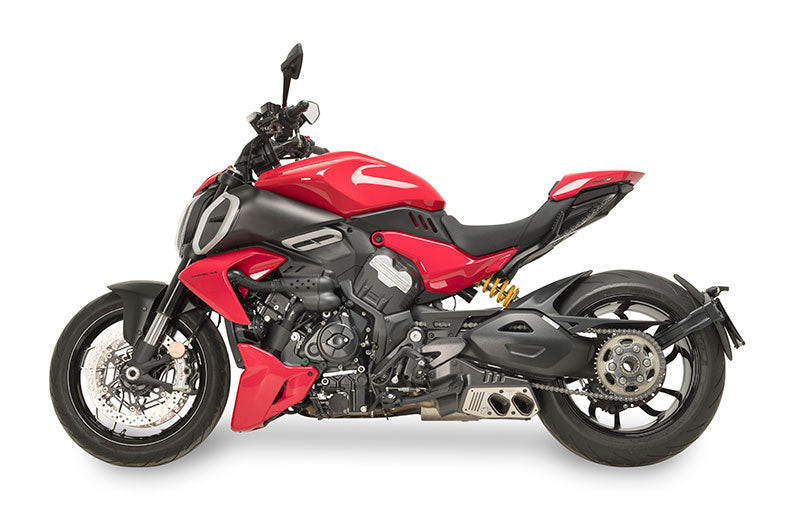 Termignoni 4 USCITE Dragster Edition Exhaust for Ducati Diavel V4 img1