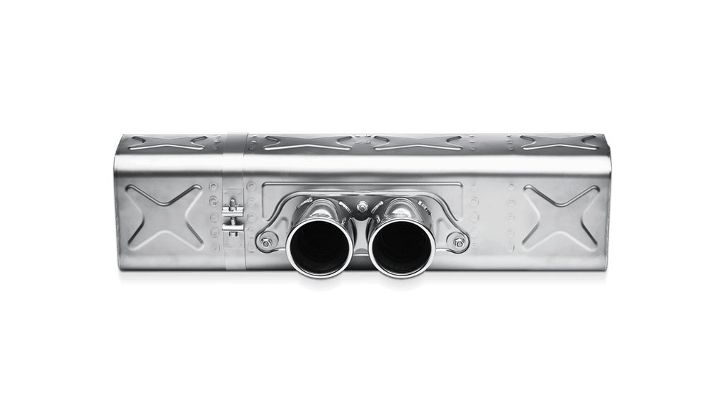 Akrapovic Slip-On Line (Titanium) for 2011-17 Porsche 911 GT3