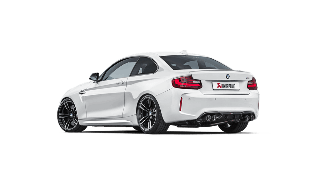 Akrapovic Evolution Line Cat Back (Titanium) w/Carbon Tips BMW M2 F87 (Excl M2 Competition) 2016-17
