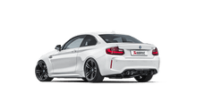 Carica l&#39;immagine nel visualizzatore di Gallery, Akrapovic Evolution Line Cat Back (Titanium) w/Carbon Tips BMW M2 F87 (Excl M2 Competition) 2016-17
